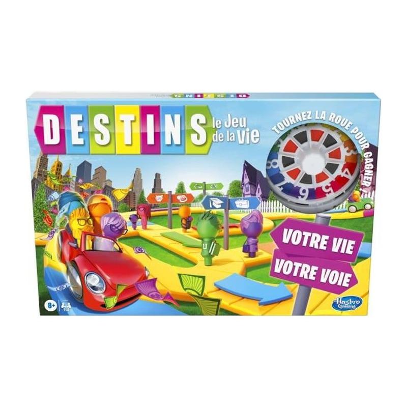 Destins Le jeu de la vie: jeu de plateau familial pour enfants dès 8 ans