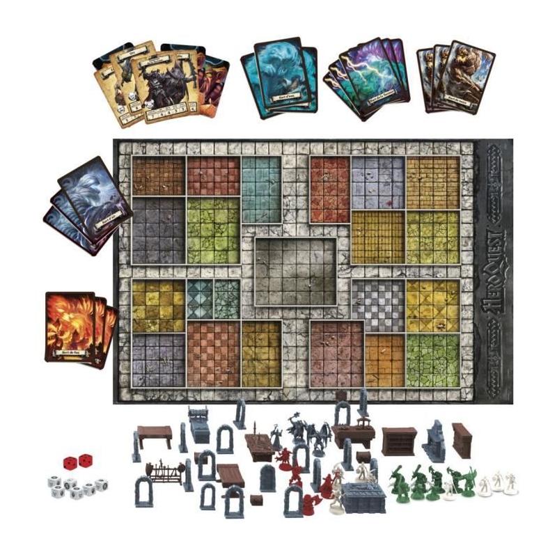 Découvrez Heroquest: Jeu d'aventures fantastiques dans un donjon