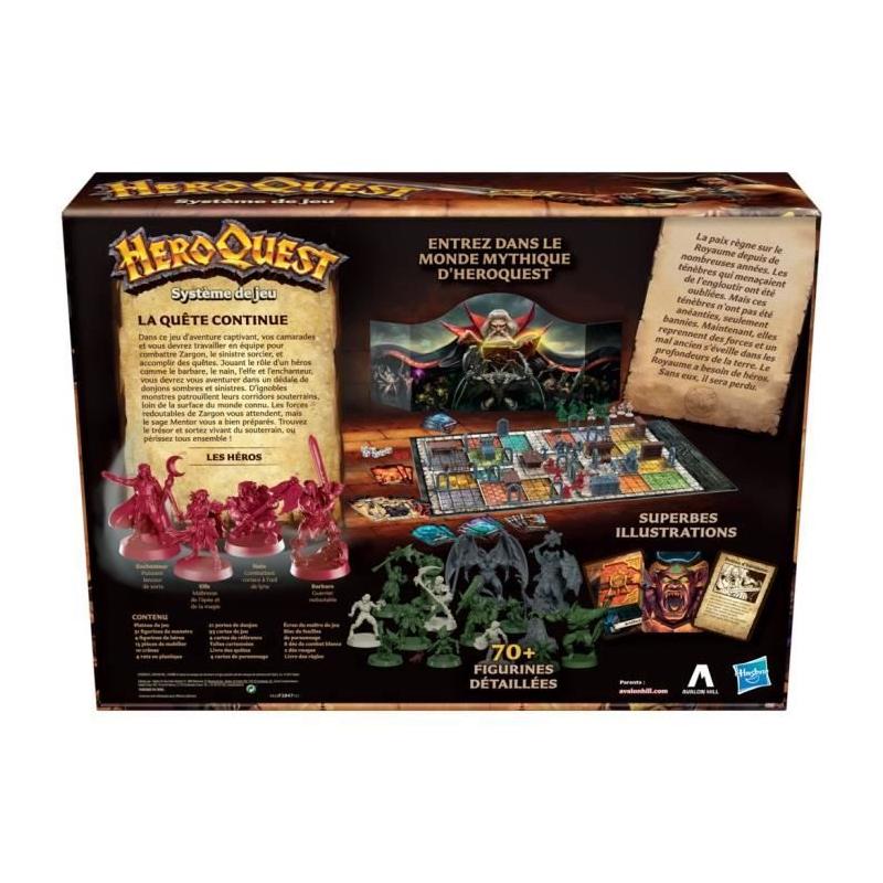 Découvrez Heroquest: Jeu d'aventures fantastiques dans un donjon