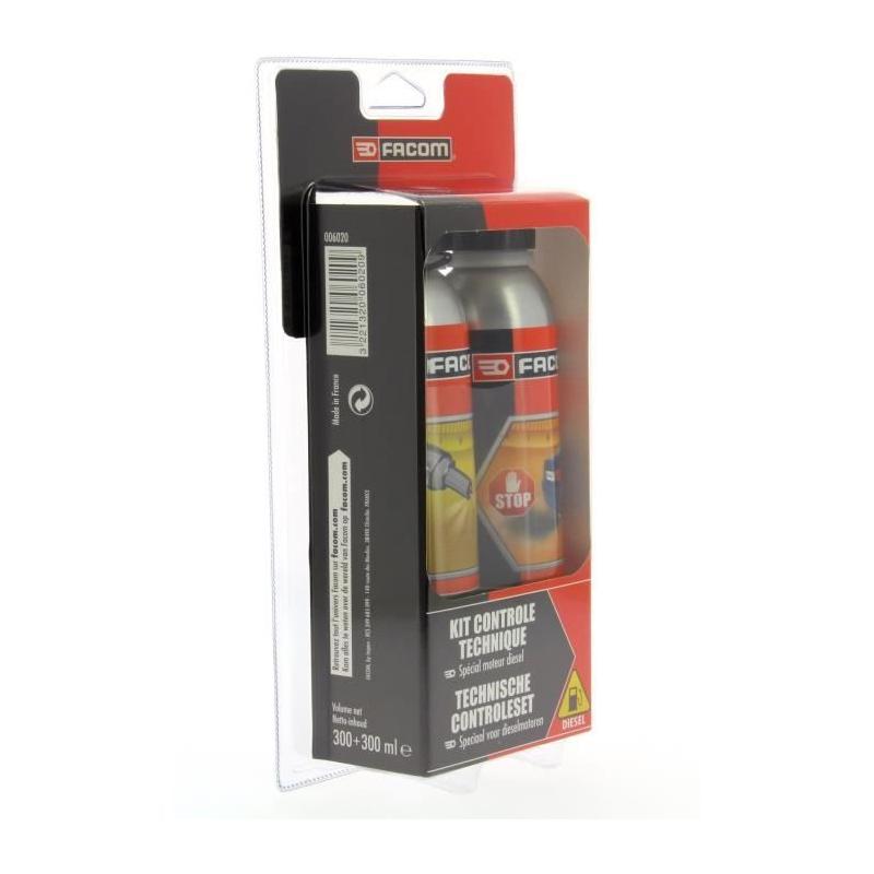 Kit contrôle technique diesel : FACOM Huile-Additif, Made in France