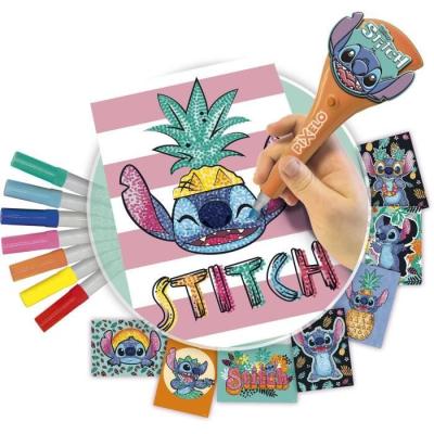 JOUET - LANSAY - Pixelo Stitch - 8 illustrations - Pour les artistes dès 6 ans