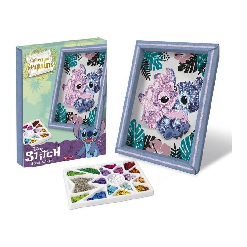 Jeu de création LANSAY - Collection sequins - STITCH & ANGEL - À partir de 7 ans