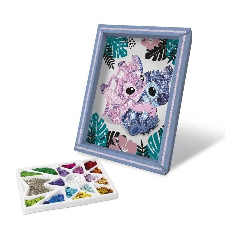 Jeu de création LANSAY - Collection sequins - STITCH & ANGEL - À partir de 7 ans