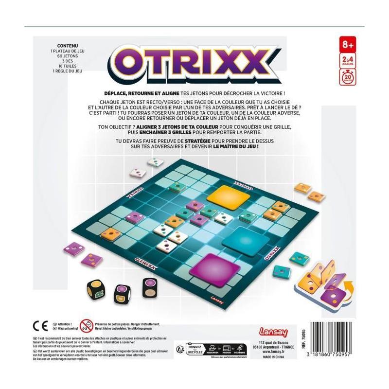Jeu de plateau amusant LANSAY - OTRIXX pour enfants de 8 ans