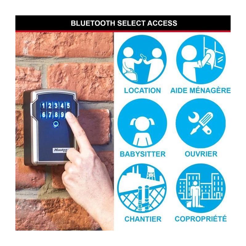 Armoire de sécurité Masterlock Boîte à clés 5441EURD - Taille L