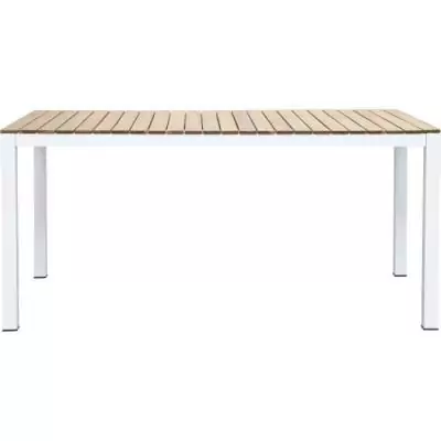 Table de jardin rectangulaire en bois d'Acacia - NAREL - 6 personnes