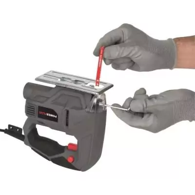 Scie sauteuse POWERPLUS POWE30010 - Angle réglable - 450W