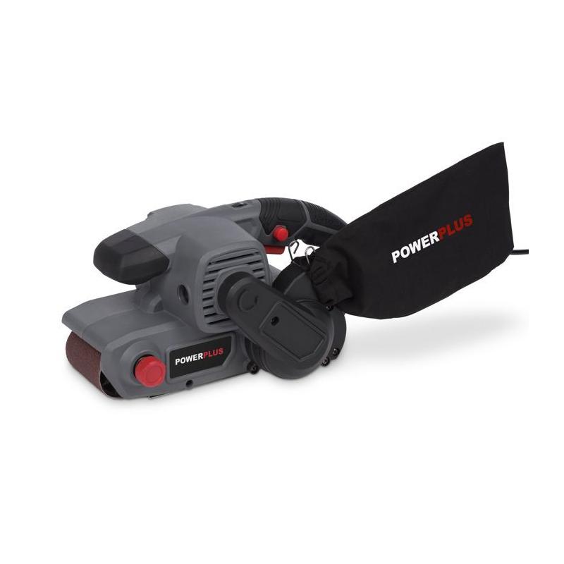 Ponceuse à bande Powerplus 1010 W - Idéale pour le ponçage et le polissage
