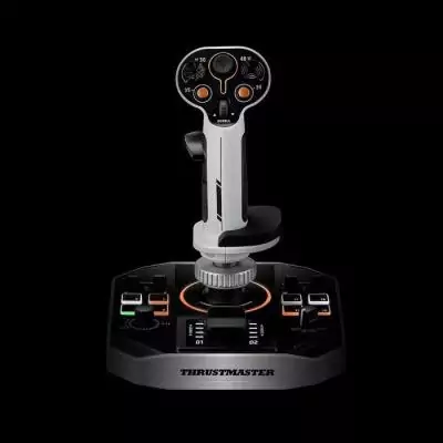 Joystick spatial - THRUSTMASTER - Sol-R 2 HOSAS Space Sim Duo - Ambidextre - 88 boutons - Technologie H.E.A.R.T. 16 bits Joystick spatial - THRUSTMASTER - Sol-R 2 HOSAS Space Sim Duo - Ambidextre - 88 boutons - Technologie H.E.A.R.T. 16 bits