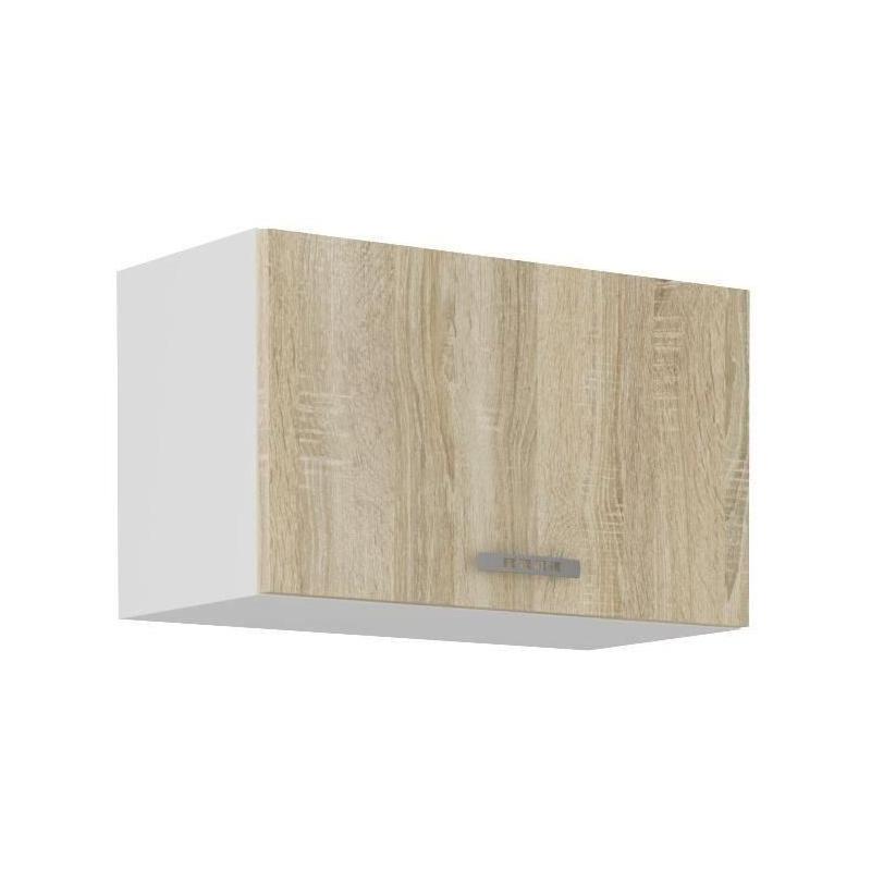 Hotte de cuisine SARA Meuble - Chêne Sonoma - L60 x P31 x H71,5 cm