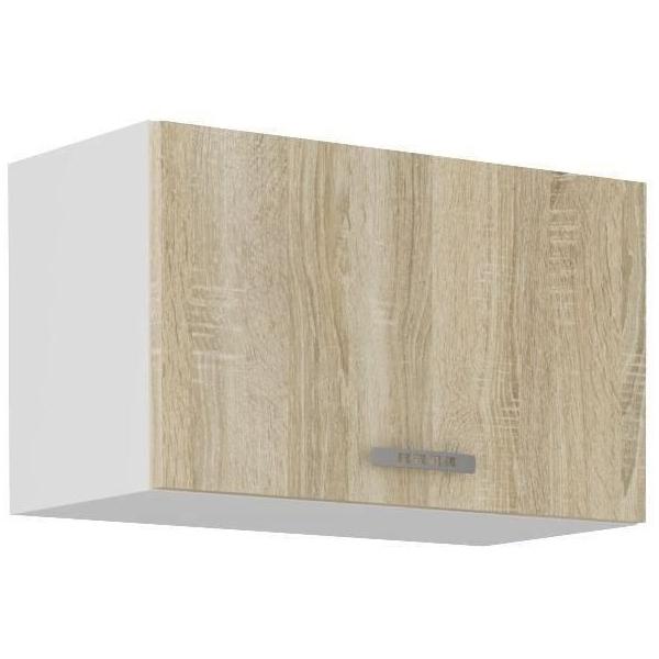 SARA Meuble hotte - Décor chene sonoma - L60 x P31 x H71,5 cm