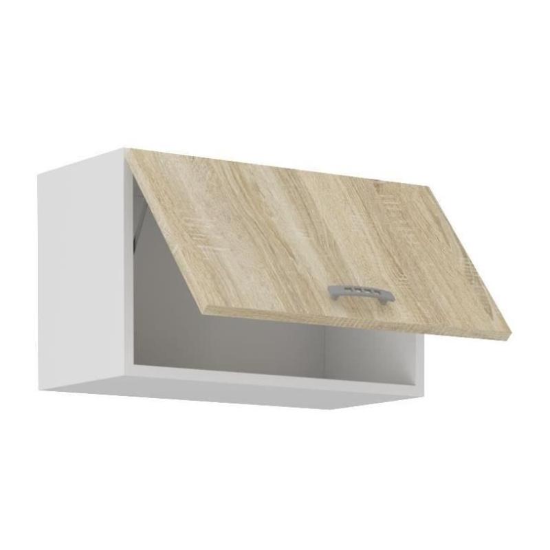 Hotte de cuisine SARA Meuble - Chêne Sonoma - L60 x P31 x H71,5 cm