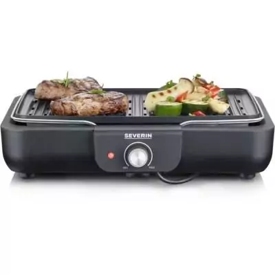 Barbecue électrique de table SEVERIN PG8556 - Plancha gril compact