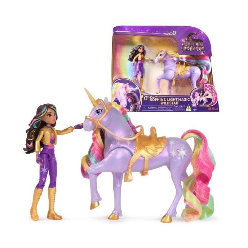 Découvrez la licorne magique Unicorn Academy de Spin Master Sophia et Wildstar
