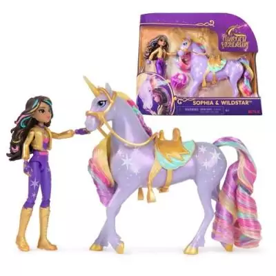 Coffret Licorne et Poupée Wildstar et Sophia : Ensemble Magique!