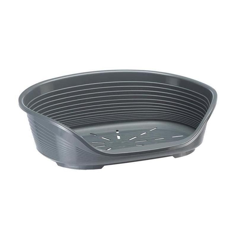 Panier pour chien FERPLAST SIESTA Deluxe Taille 4 - Gris foncé - Confort et style