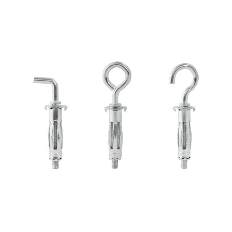 Bouchons d'expansion métalliques Ø11x37 - Lot de 12 pcs
