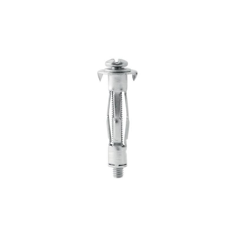 Blister de 10 bouchons d'expansion métalliques ø8x32 vis m4x40