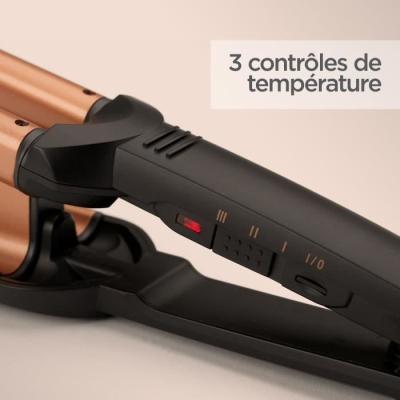 Lisseur BaByliss W2447E avec plaques larges ondulées