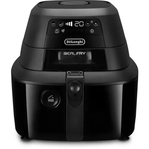 Friteuse Electrique sans huile Delonghi FH2184 - Capacité : 1,25kg - 1400W - Cuve anti-adhérente
