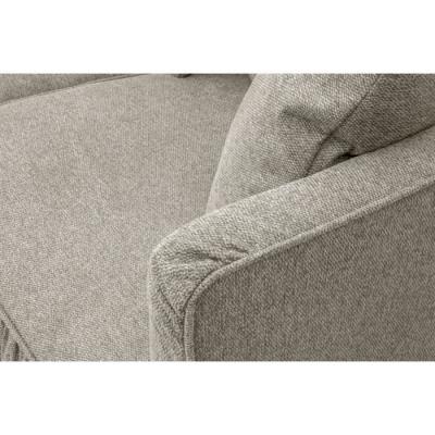Canapé fixe 4 places CONSTANCE - Beige - Éco-responsable - Label Oeko-Tex