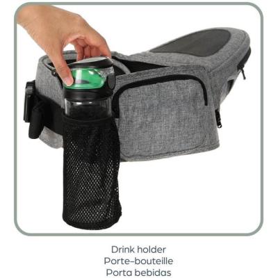 Porte-bébé Siege de hanche DREAMBABY Up & Go - Gris