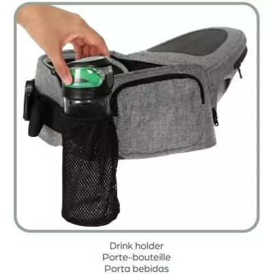 Porte-bébé Siege de hanche DREAMBABY Up & Go - Gris Porte-bébé Siege de hanche DREAMBABY Up & Go - Gris