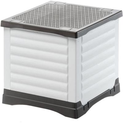 Abri pour petits animaux FERPLAST PETVILLA 50 - Blanc/Gris