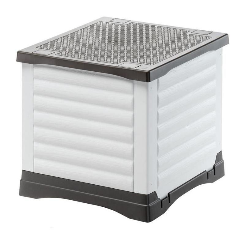 Abri pour petits animaux FERPLAST PETVILLA 50 - Blanc/Gris