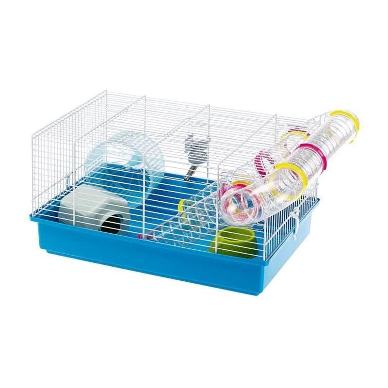 Cage FERPLAST PAULA TUBE LINE - Compact et Bleu