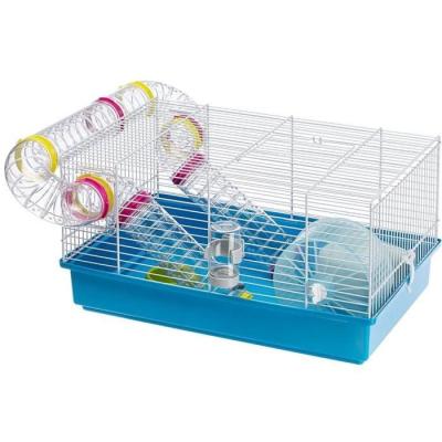 Cage FERPLAST PAULA TUBE LINE - Compact et Bleu