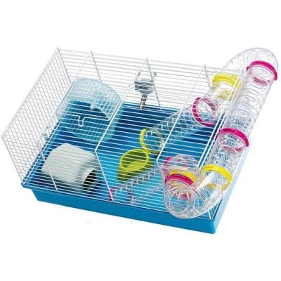 Cage FERPLAST PAULA TUBE LINE - Compact et Bleu