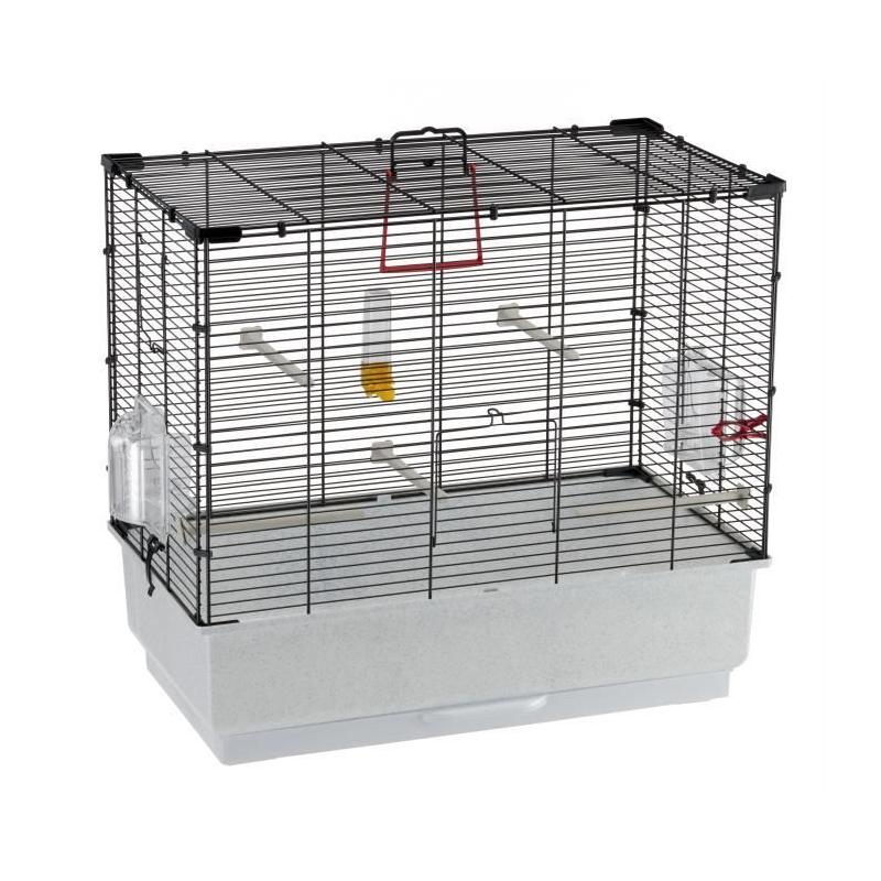 Cage canaris FERPLAST PIANO 4 - Noir - Dimensions compactes