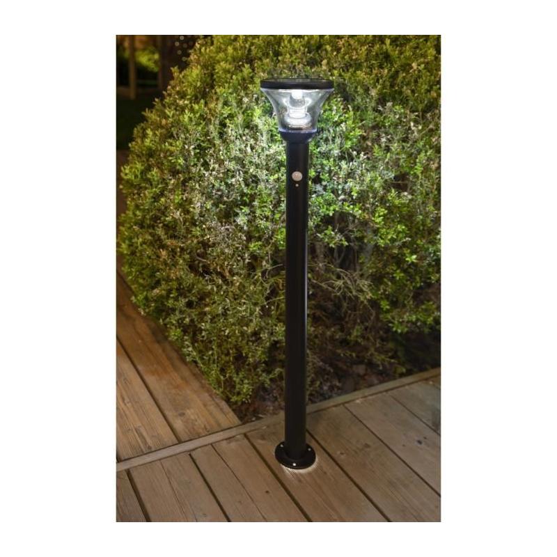 Lampadaire solaire GALIX - Tres éclairant - H93 cm - 1000 Lumens