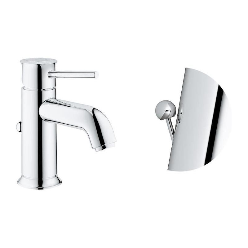 Mitigeur lavabo GROHE Start Classic Chromé - Design pratique