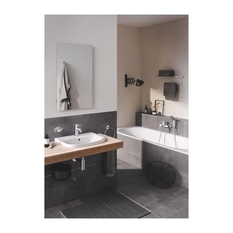 Mitigeur lavabo GROHE Start Classic Chromé - Design pratique