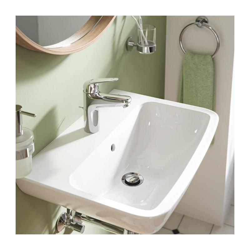 Mitigeur lavabo monocommande GROHE Swift - Chromé - Taille M - Économie d'eau