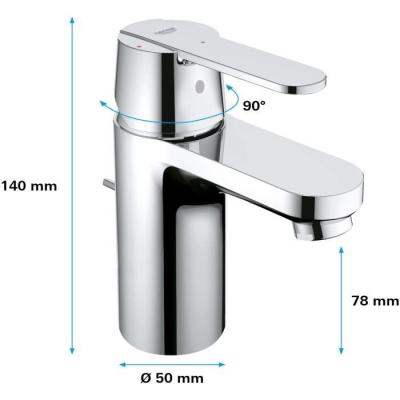 Mitigeur lavabo GET monocommande chromé - GROHE