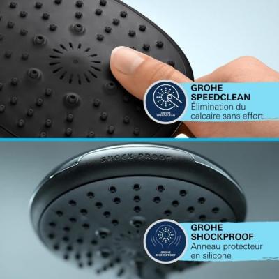 Pommeau de douche GROHE Vitalio Start 110 - 2 jets - Economie d'eau