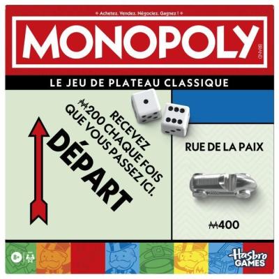 Monopoly Classique: Jeu de société incontournable en version FR