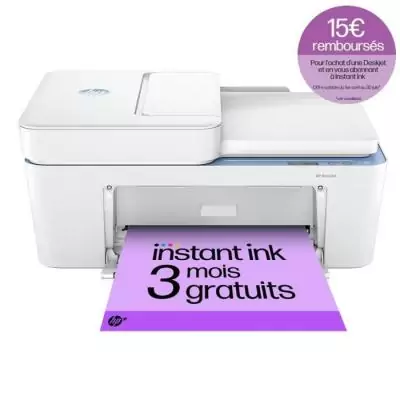 Imprimante HP Deskjet 4222e Tout-en-un - Couleur, Copie, Scan - HP+