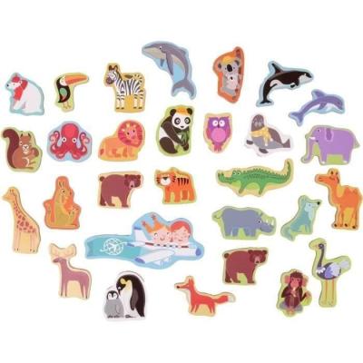 Plateau Magnétique des Continents - Jeu Éducatif 3 ans