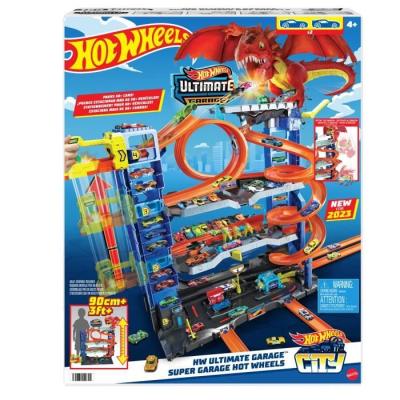 Coffret Ultime Hot Wheels City-Garage avec 2 voitures - HKX48