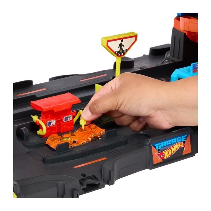 Coffret Ultime Hot Wheels City-Garage avec 2 voitures - HKX48