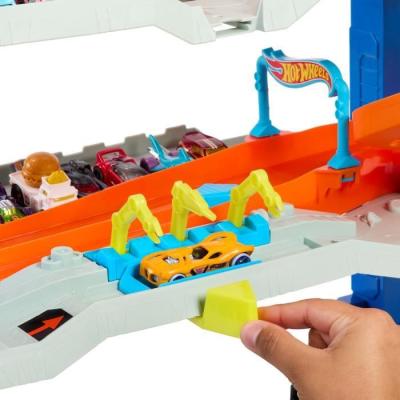 Coffret Ultime Hot Wheels City-Garage avec 2 voitures - HKX48