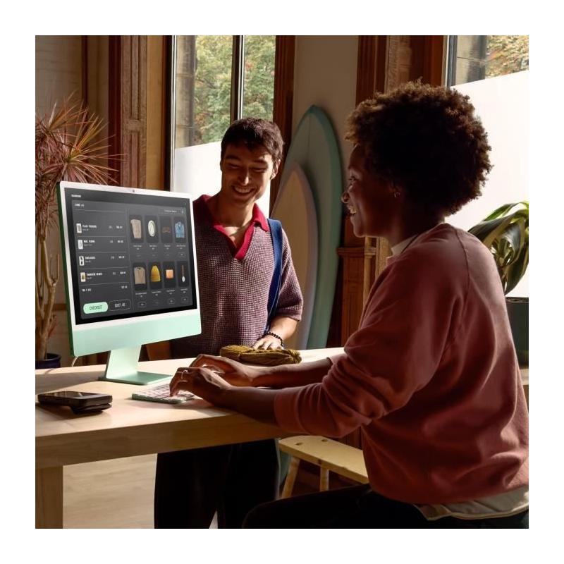 iMac 24 Argent 2024: Écran Retina 4,5K, 256Go SSD, 16Go RAM