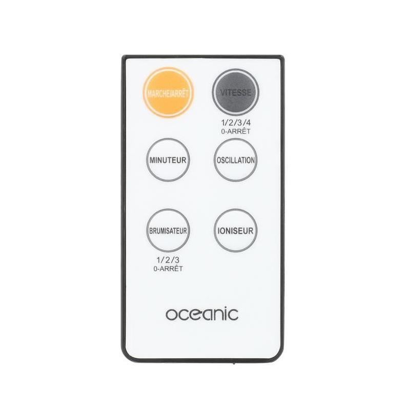 Rafraîchisseur d'air 4 en 1 OCEANIC - Ventilateur Brumisateur - Purificateur d'air