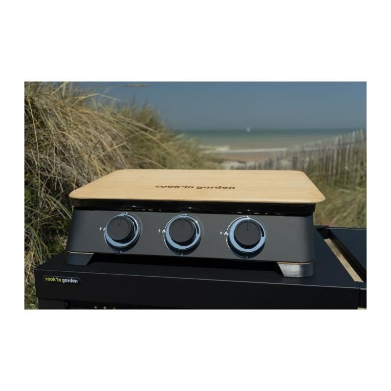 Plancha gaz 2B COOK'IN GARDEN DUNE 70 - Compact et performant