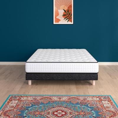 Ensemble sommier et matelas 160x200cm - 960 ressorts ensachés - URBAN Collections NEW-YORK