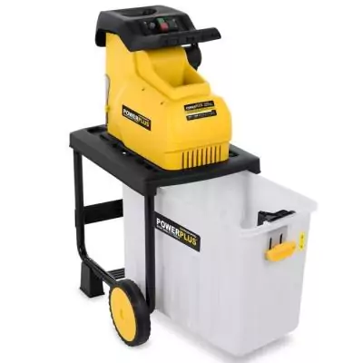 Broyeur végétaux 2800W avec engrenage - Compact et puissant